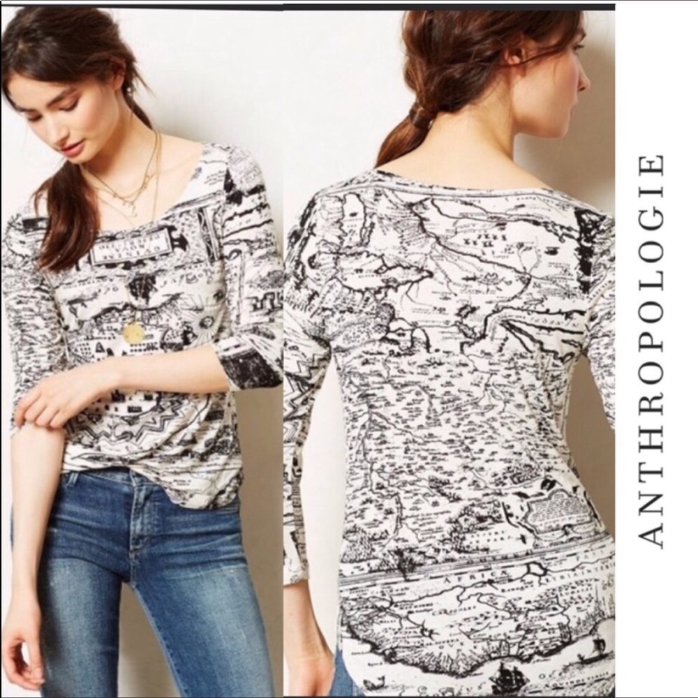 Anthropologie | Map Tee